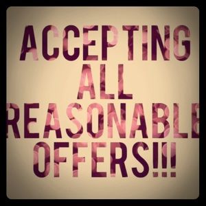 Accepting all reasonable offers